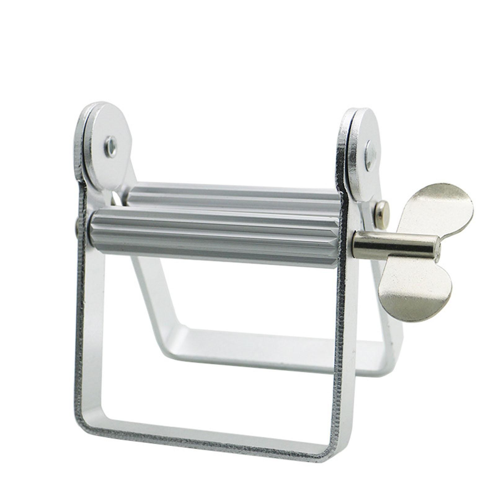 

Выдавливание зубной пасты Инструмент для выдавливания металла Ручной выдавливающий инструмент Парикмахерский пигмент для окрашивания пасты Зажим для зубной пасты из нержавеющей стали One Size белый