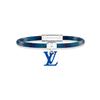 Louis Vuitton Keep It Shape Leather Bracelet Men's M8397E