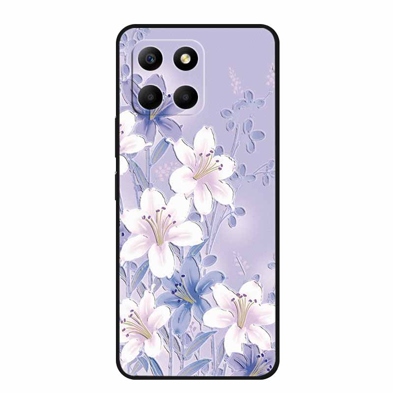 3D Emboss Case For Honor 200 Smart X6c X6b X8c X8b X7c X5b Plus Play 9A Phone Case X 6c 9 A Coque Black Silicone Soft Back Cover