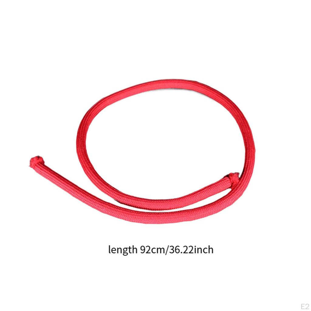 Game Tricks Stiff Rope,Easy to Do Games,Gag Flexible Gimmick Props,Red The Rigid Rope Maker