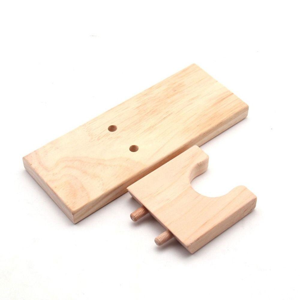 Wooden Hot Glue Holder DIY Hot Glue Support Stand Durable Craft Room Organizer