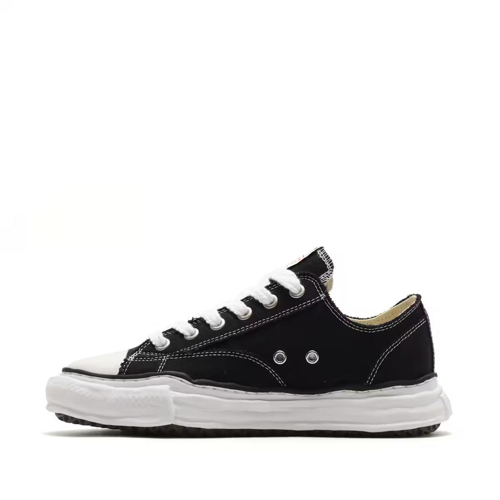 A01FW702-black Maison MIHARA YASUHIRO PETERSON Original Sole Canvas Low (Men's)