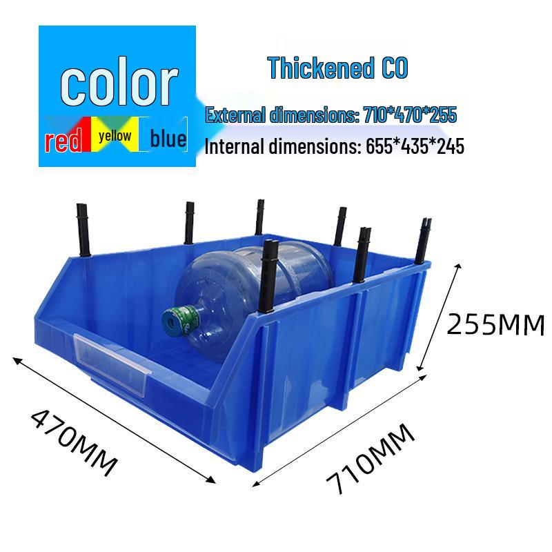 Slanted Mouth Plastic Storage Box for Screws and Tools – Classified Component Shelf