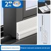 2M Rubber Sliding Door Sealant Strips Soundproofing Aluminum Alloy Soundproofing  Door Seals