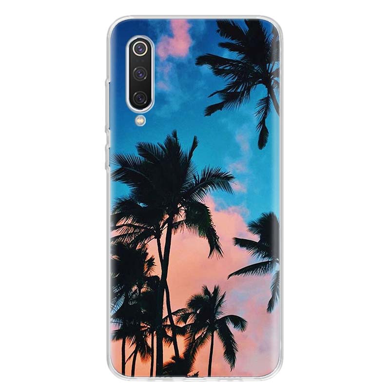 Sea Tropical Palm Trees Beach Phone Case Cover for Xiaomi Redmi Note 15 14 13 12 11 Pro Plus 14S 12S 11S 11T 11E 10S 10 Customiz