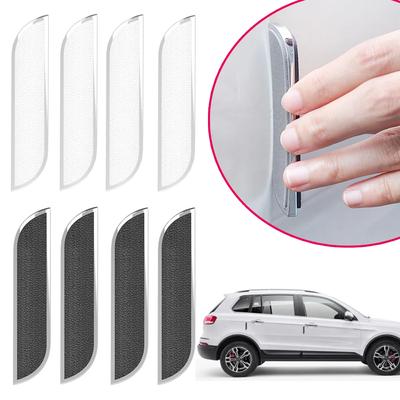 4X Universelle Hochwertige Auto Tür Anti-Kollisionsleisten Auto Karosserie & Tür Seitenkante Kratzfest Universelle Schutzaufkleber