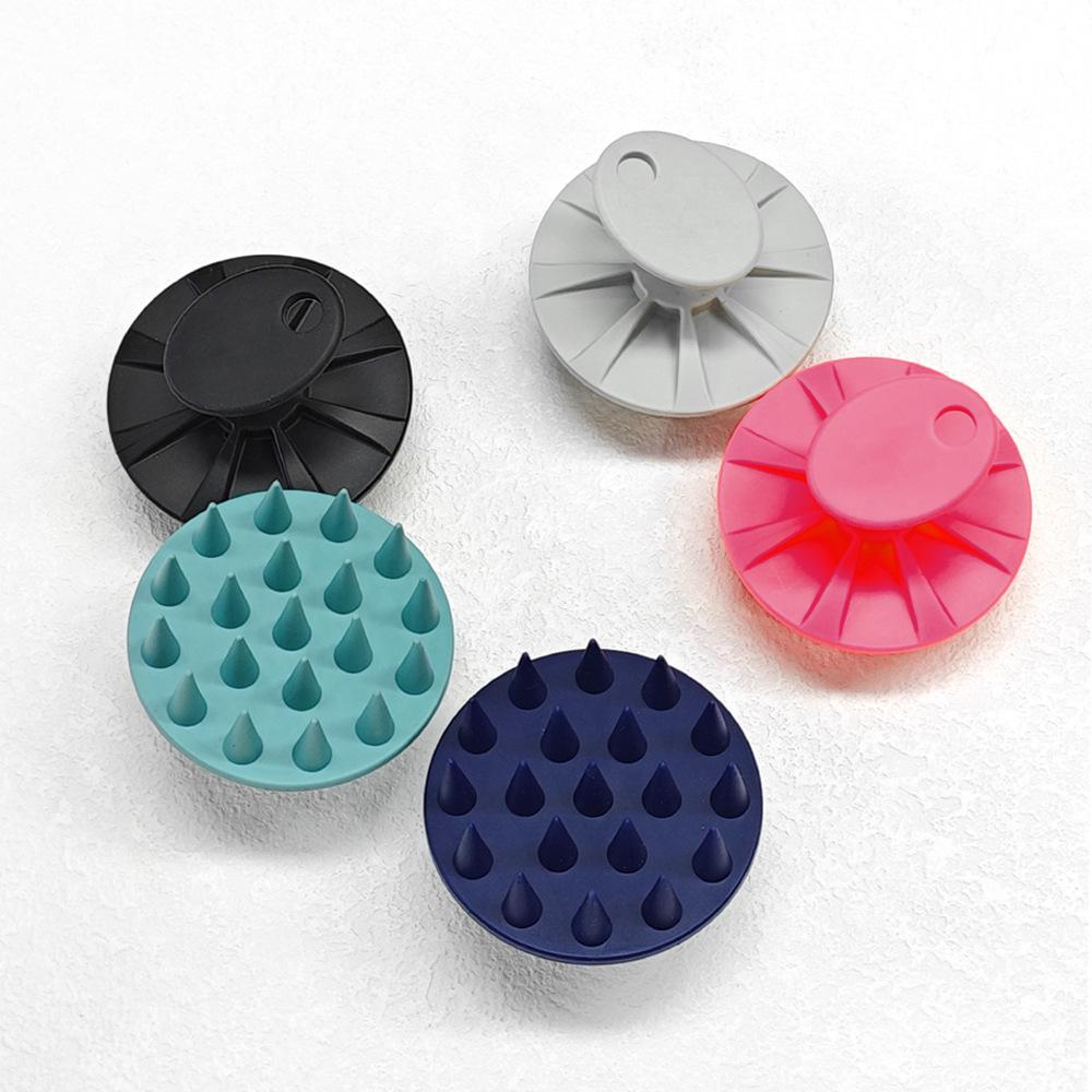 Silicone Dual-use Scalp Massage Brush for Wet & Dry Hair