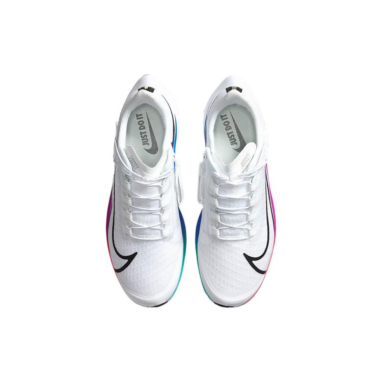 Neuer Nike Air Zoom Pegasus 37 FlyEase Weiß Multi Color CK8474-100