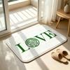 C-Celtic FC Anti‑Slip Floor Mat Short Plush Rug mat Soft Comfortable Machine Washable Home Decor