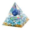 Orgonite Crystal Orgone Pyramid Tree of Life Energy Tower Nature Reiki Healing Chakra Object (H)