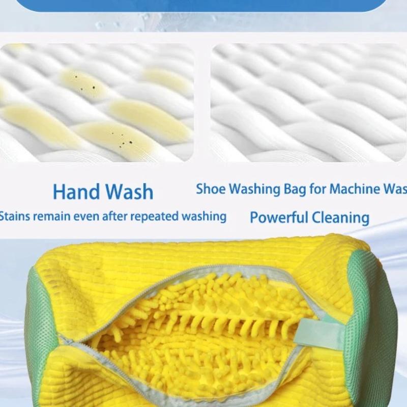 Shoe Bag for Lazy People A Household Washing Machine Special Protective Bag,Durable Shoe Washing Machine Bag for All Shoe Types