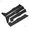 2xInner For Mazda CX-5 2017 2018 Door Handle Armrest Panels Micro Leather Cover