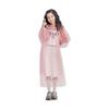 Children's Waterproof Disposable Raincoat - Portable One-Piece Cape for Hiking, Rafting, Camping, and School.