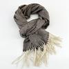 Plaid Scarf Autumn and Winter Women's High End Korean Style Winter Warm Scarf Thickened Imitation Cashmere Shawl