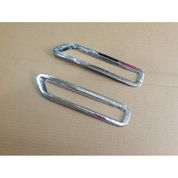 Rear Fog Light Cover Trim for 2015- Nissan Murano ABS Chrome Foglights