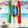 Ręcznik plażowy z nadrukiem Napoli, Duży miękki szybkoschnący ręcznik na plażę, kemping, basen
