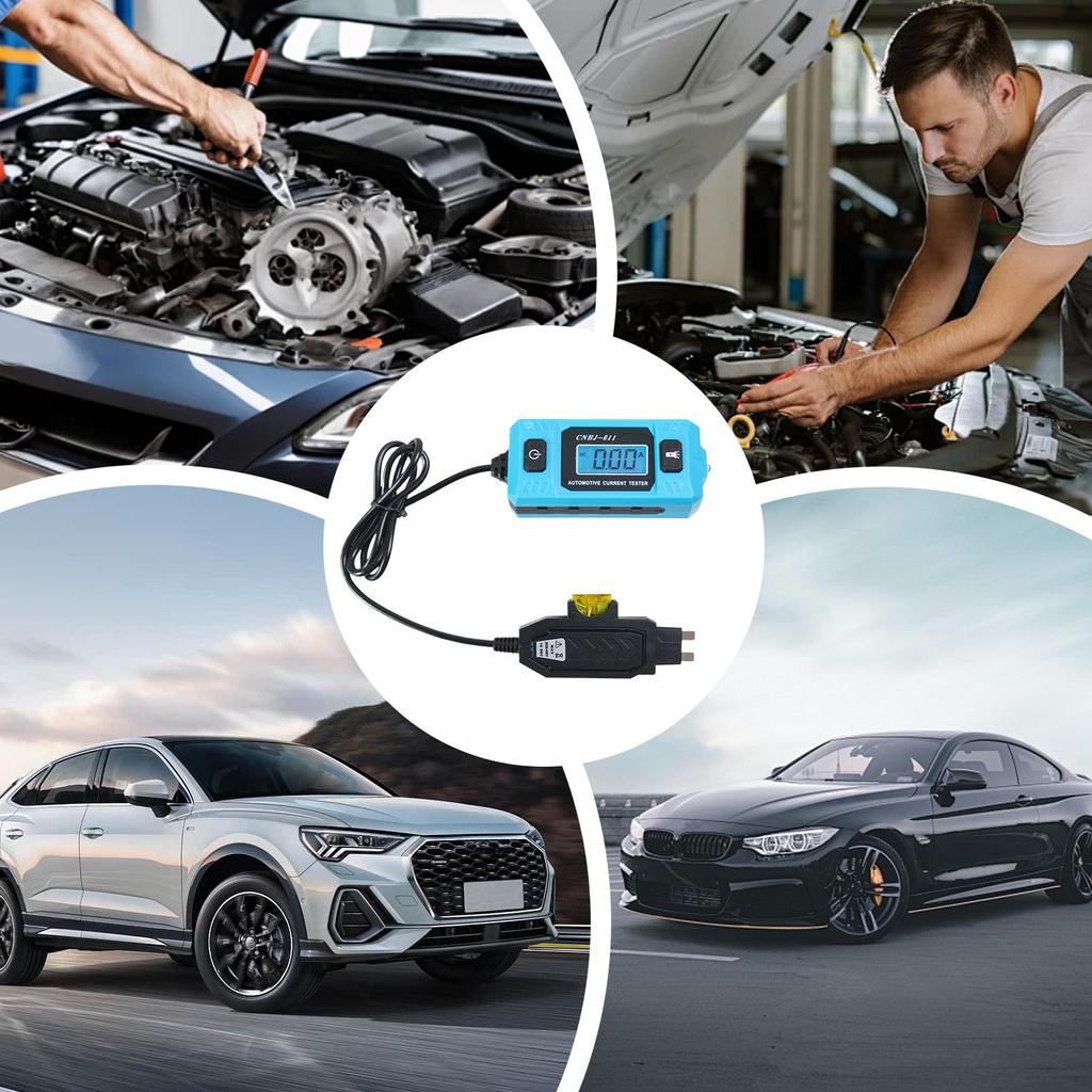Automotive Short Circuit Finder High Precision Portable Current Detector Automotive Fault Probe Tester for Professional Repair