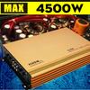 12V 4 Channel High Power Car Amplifier Stereo Surround Sound Fidelity Aluminum Alloy Subwoofer 4500w Car Audio Amplifiers