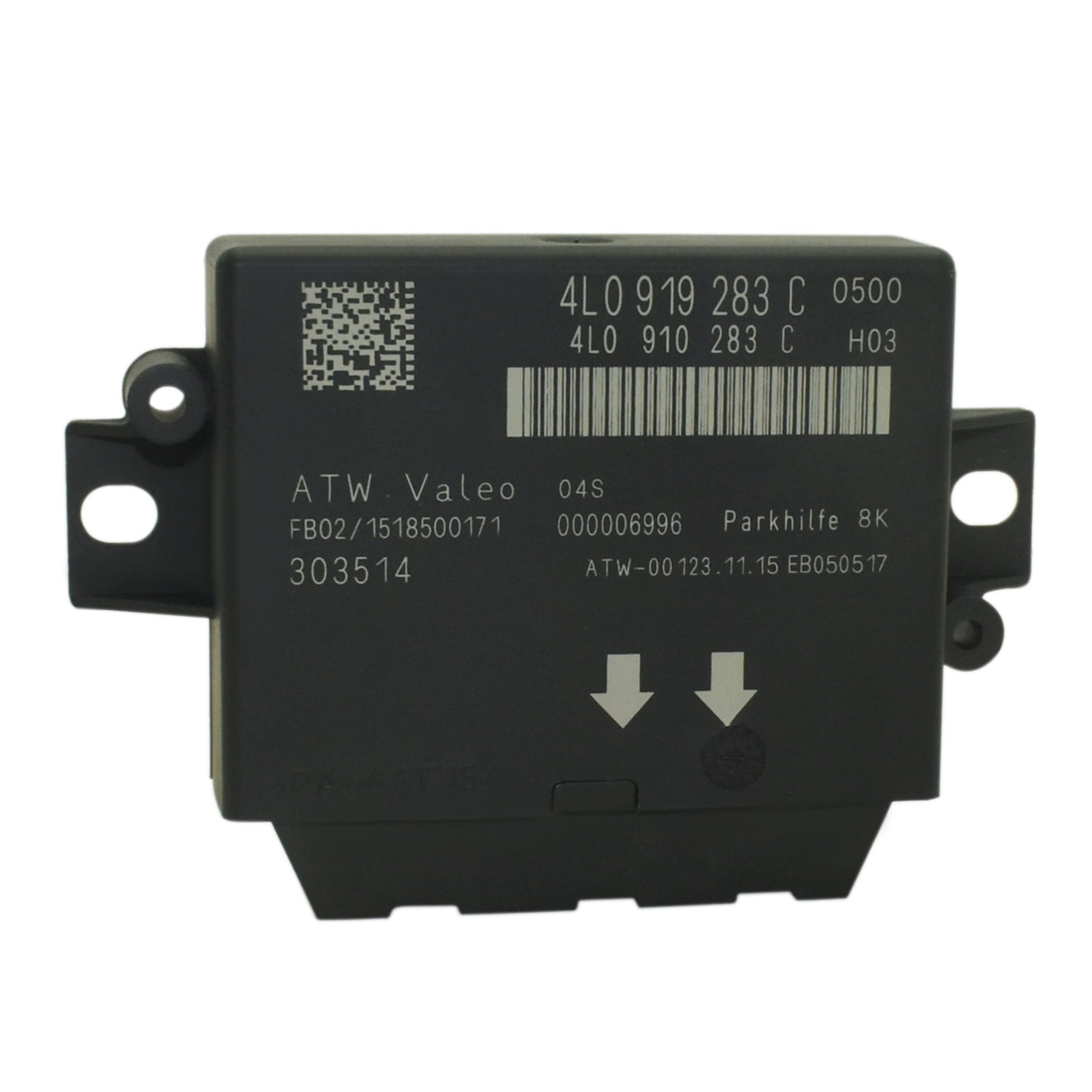 

4L0919283C Reversing Radar Parking Assist System Control Unit Compatible with Au di Q7 4L 2009-2014 A6 C6 4F чёрный