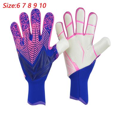 Kids Adults Goalkeeper Gloves Goalie Gloves Thicken Latex Football Soccer Anti-slip Protection Soccer Children Goalie Gloves