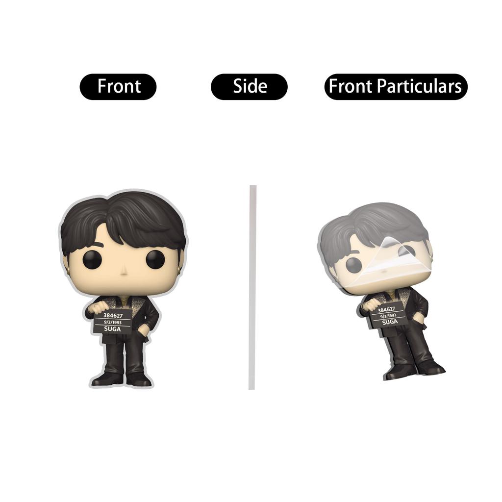 Calendarul de Advent Conține 24 de cadouri, figuri drăguțe pentru păpuși, calendar de advent, calendar de numărătoare inversă cu jucării surpriză, figurine de colecție cadou pentru copii