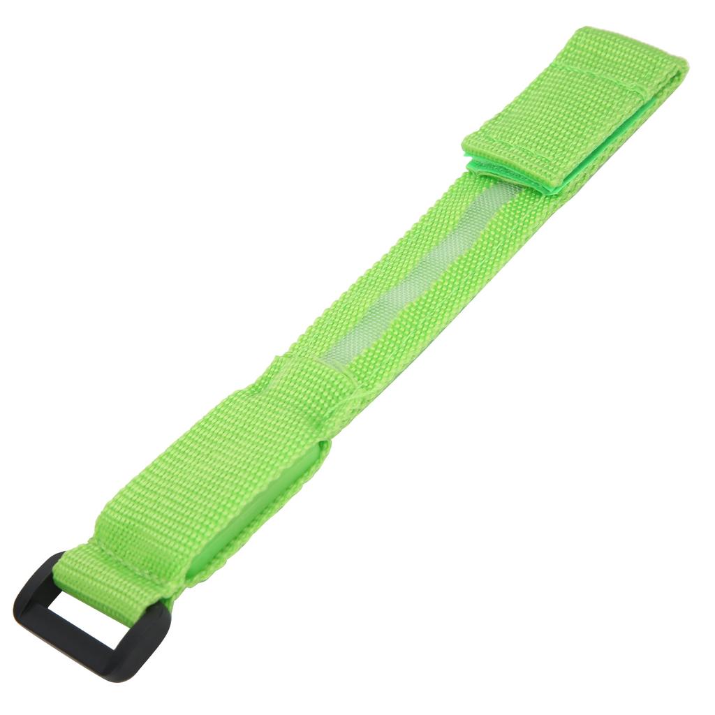 Outdoor Running LED Armband Adjustable Flashing Wristband Cycling Light up BraceletGreen