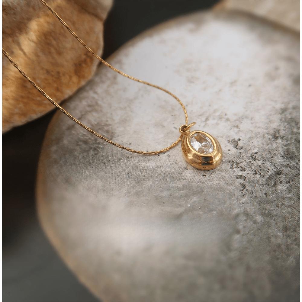 Accessories Necklaces, Oval Pendants Retro Premium European, American and Chinese Antique Clavicle Chains
