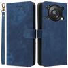For Oukitel C60/C60 Pro Case Wallet RFID Blocking PU Leather Phone Cover Stand with Strap