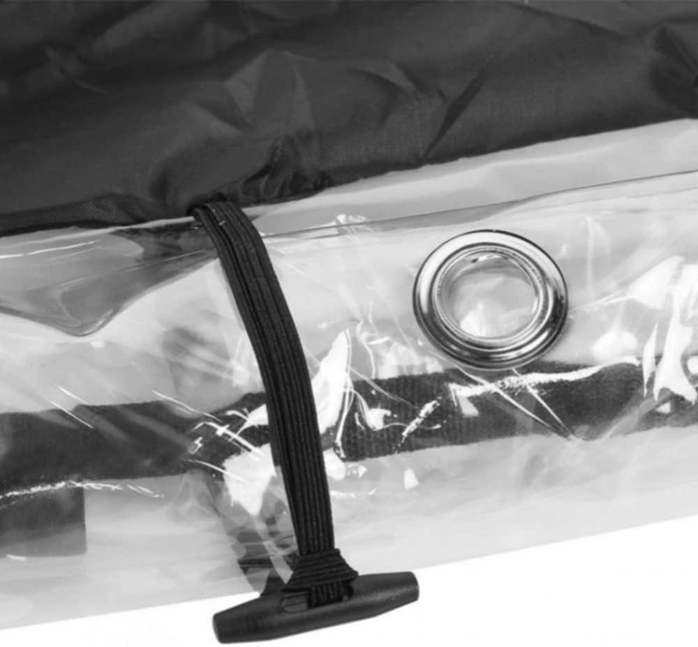 Waterproof Silver Double Layer Dust Cover for Rabbit Cage - 210D Oxford Cloth