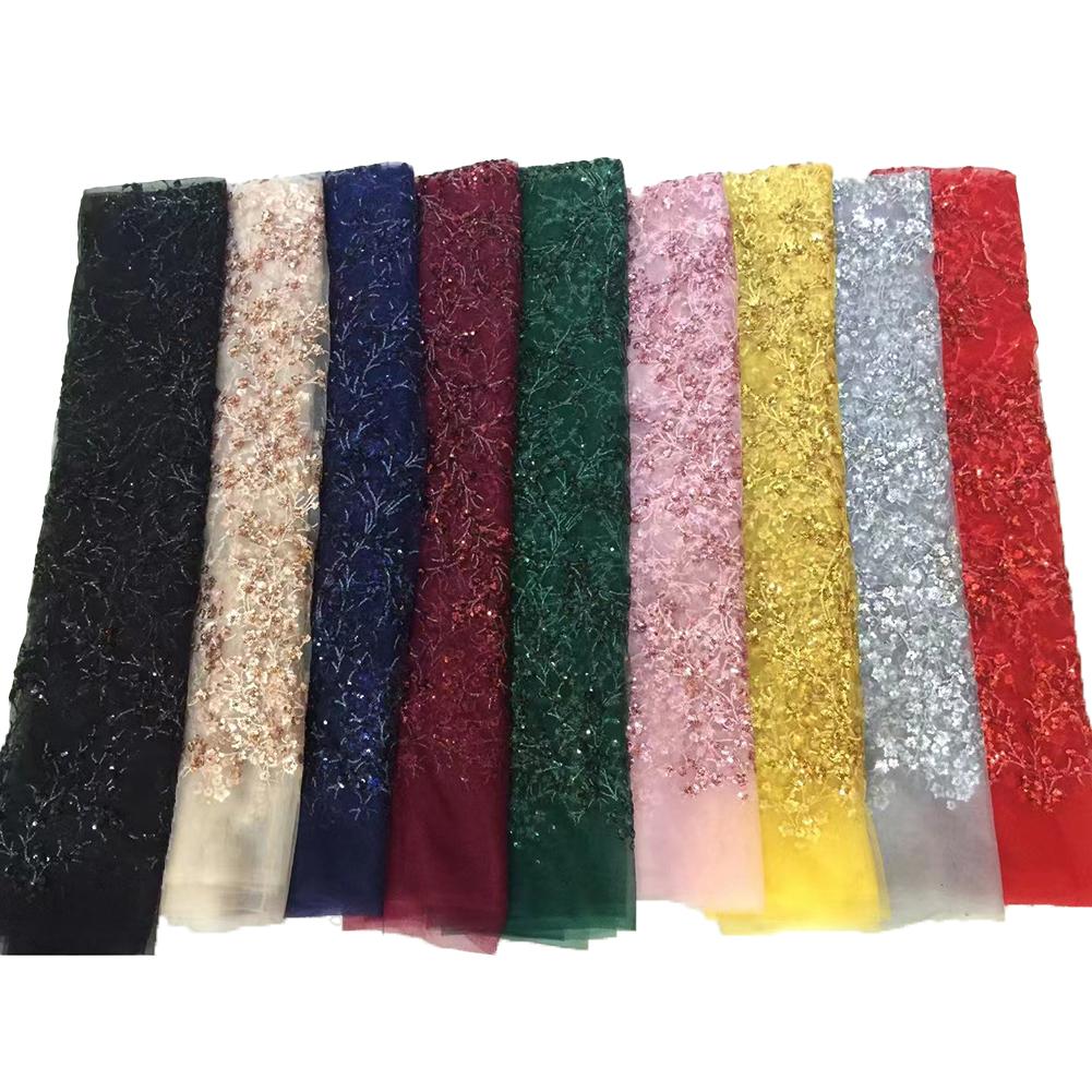 Creative Sequins Net Lace Fabric for Dresses Skirts and More Exquisite Design Perfect for Various Sewing Needs
