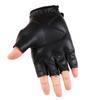 Half Finger Leather Gloves Men and Women Outdoor Fitness Cycling Motorcycle Outdoor Shock Absorption Sports Performance Motorcycle Leather Gloves