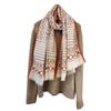 NINA SOLOR Soft Wool Long Scarf Shawl