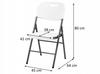 Folding Catering Chair 45x64x80 Cm