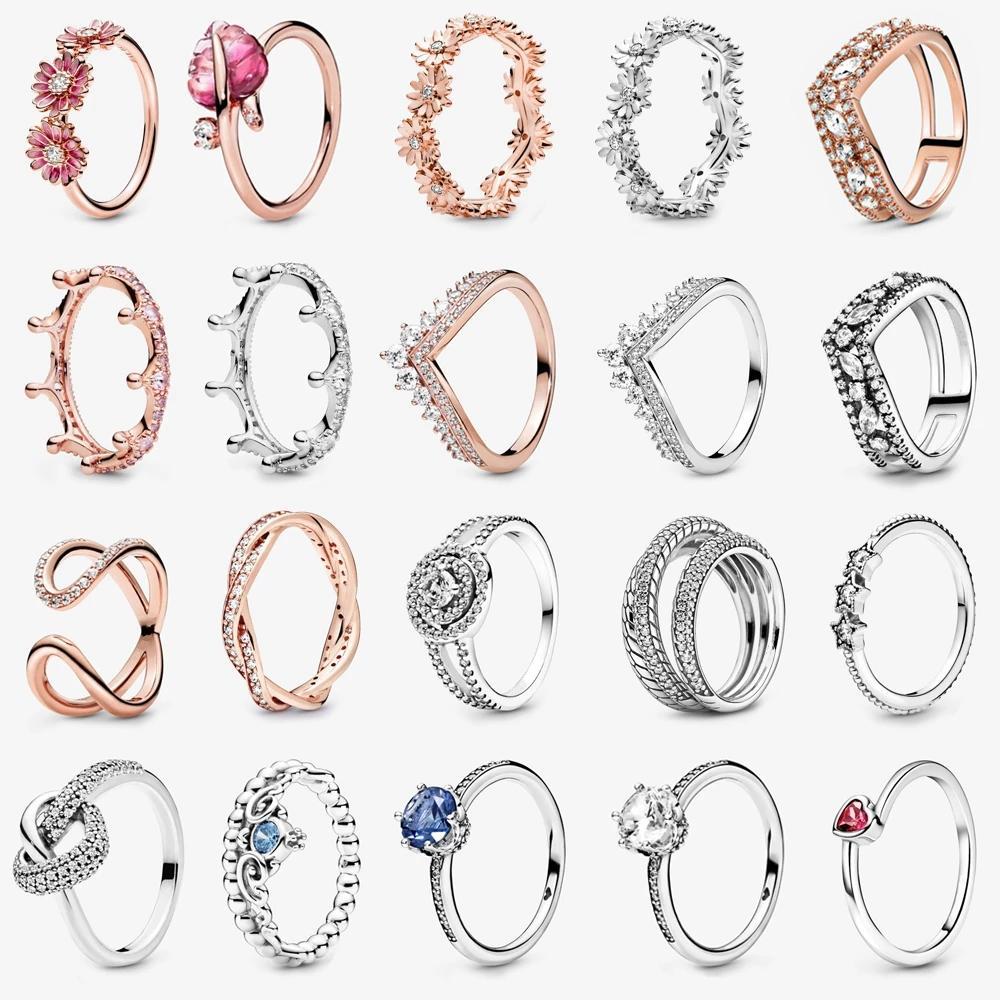 

Женские цветочные кольца