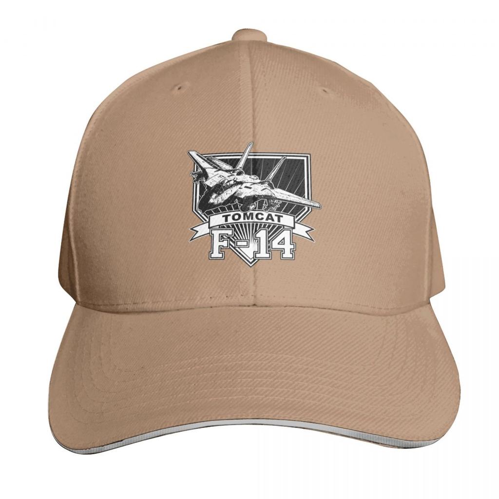 F Tomcat Baseball Cap Sun Cap Big Size Hat Icon Golf Cap Womens Hats Unisexs