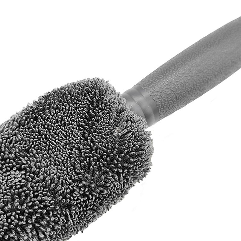 Cleaning Brush Microfiber Wash Wheel Detailing Car Tire Hub Long Handle Washing Tool For Car Trunk Motorcycle Auto Washing Tools