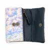 [WACHIFIELD] Dayan the Cat Genuine Leather Key Case with Coin Purse and Border