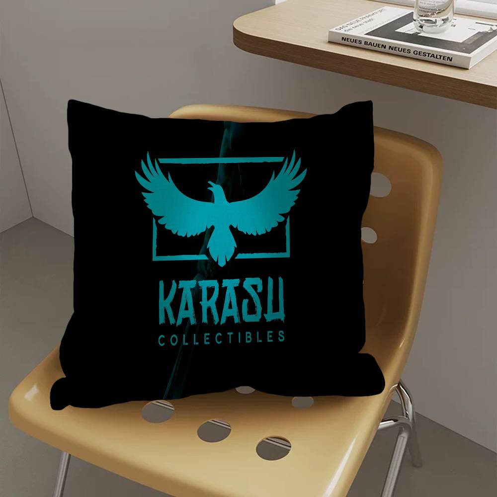 Cartoon K-Karasuno Kissenbezug Dekokissen Sofa Heimdeko Hülle Kissenbezüge