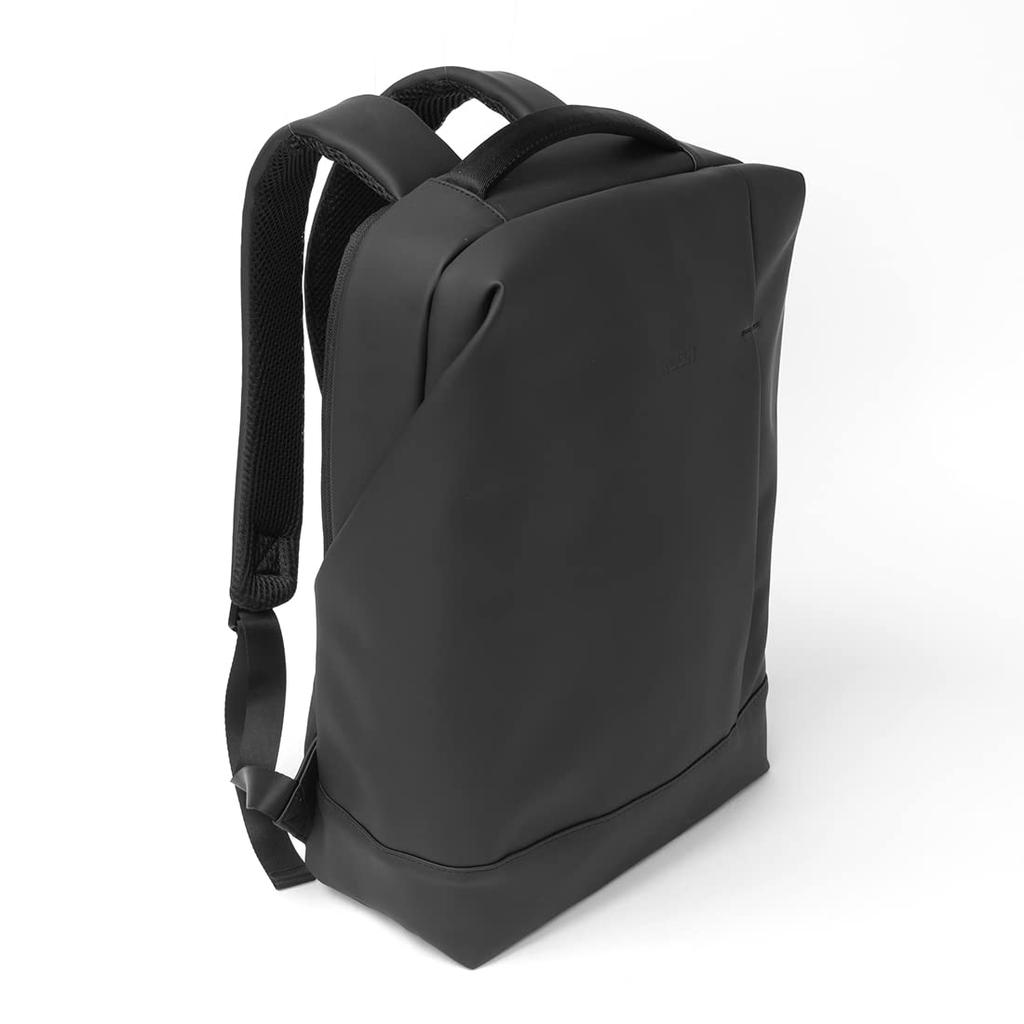 Plecak Wodoodporny Lekki Biznesowy Plecak Czarny Prosty MATOWY POWLEKANY RUCK [KLON] Męski Damski SACK-BOD