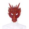 3D-Tier-Drachenmaske für Karneval, Party, Halloween-Requisiten, Horror-Halloween-Drache, Standard-Erwachsene, einzigartige Skulptur, Neujahrsparty