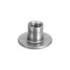 30Pcs Round Base Tee Nut M6 M8 Mounting Hardware Fastener  for Furniture Sheet Metal Woodworking