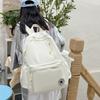 Mochila Simples de Grande Capacidade para Alunos do Ensino Fundamental II e Médio, Bolsa de Ombro Duplo para Estudantes