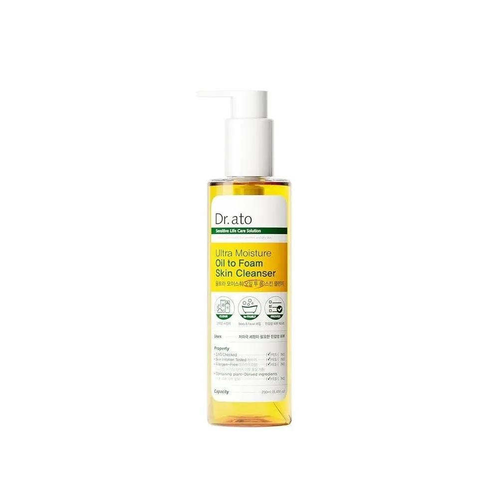 Dr. Ato Ultra Moisture Oil-to-Foam Cleanser 250ml Mild