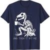 Funny Skeleton Dinosaur Costume Goth Men Women Halloween T-Shirt for Men Women Kids Graphic T Shirts Daily Tees