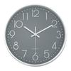 Non-Ticking Nordic Wall Clock Round Wall Hanging Clock Electronic Color Clock  Living Bedroom