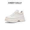 CHERY KALLY Women's Platform Leather Sneakers