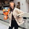 Winter 2025 Women's Korean-Style Casual Lamb Wool Short Coat with Little Fragrance Touch