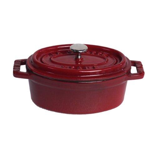 

Горшок staub Mini Cocotte овальный 11см [Staub] Вишневый/Красный [Предмет]