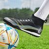 Men's High Top Elastic Sock Mouth Football Boots Rubber Soft Bottom Short Nail Youth Boys Football Shoes