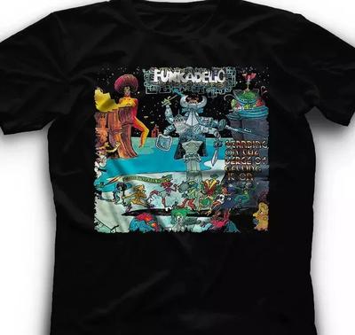 Funkadelic Standing on the Verge of Getting It On T-Shirt George Clinton T-Sh...